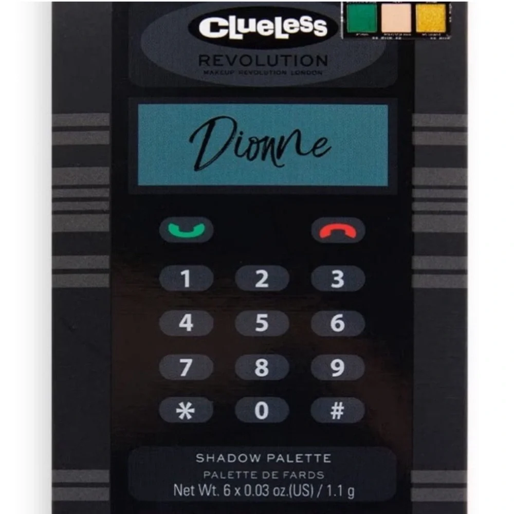 Revolution Clueless Dionne Eyeshadow Palette- NEW IN BOX